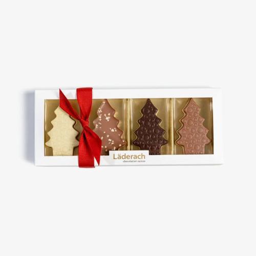 Layered Fir Trees Set of 4 pcs