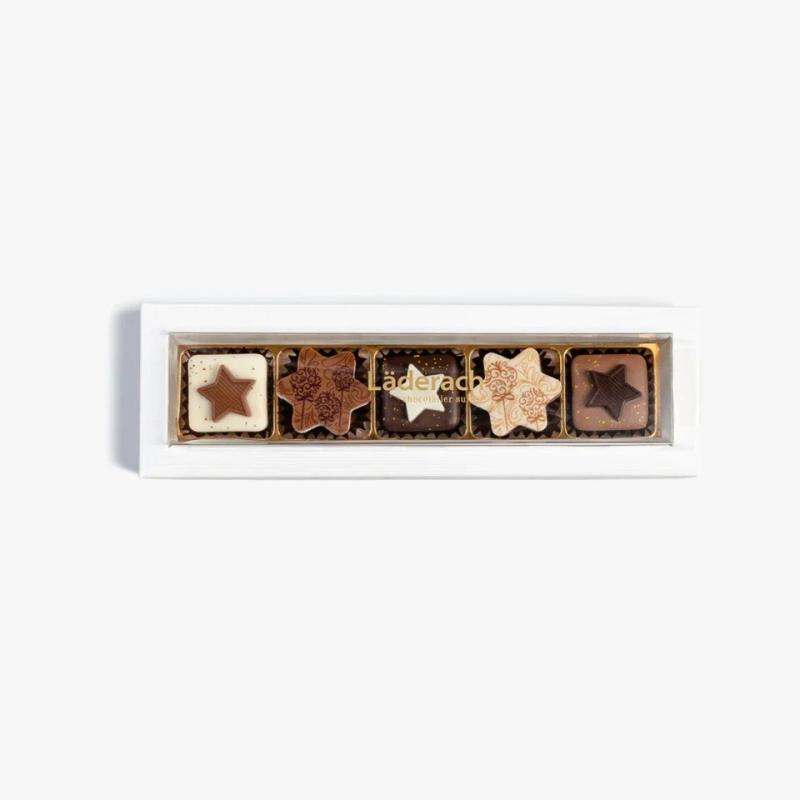 Praline Stars Assorted 5 pcs