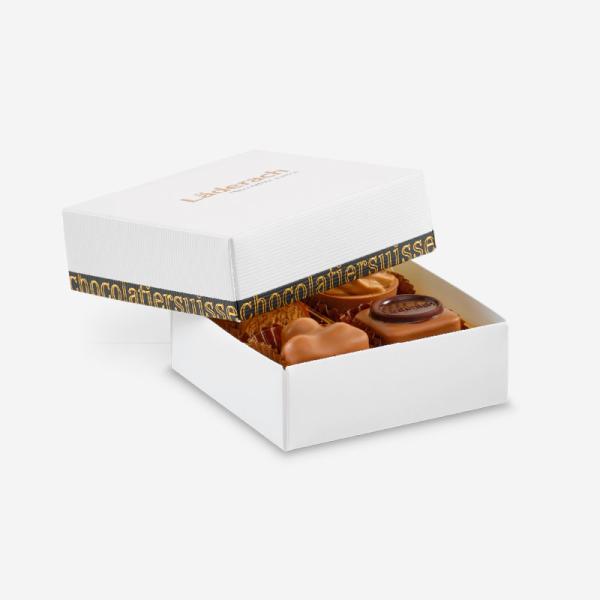 4 pcs praline assorted chocolate box